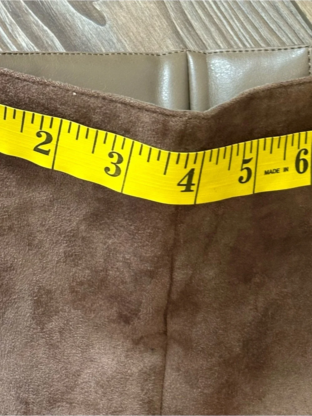 Universal Thread Junie Tall Slouch Boots Tan Faux Suede Pointed Toe 9.5